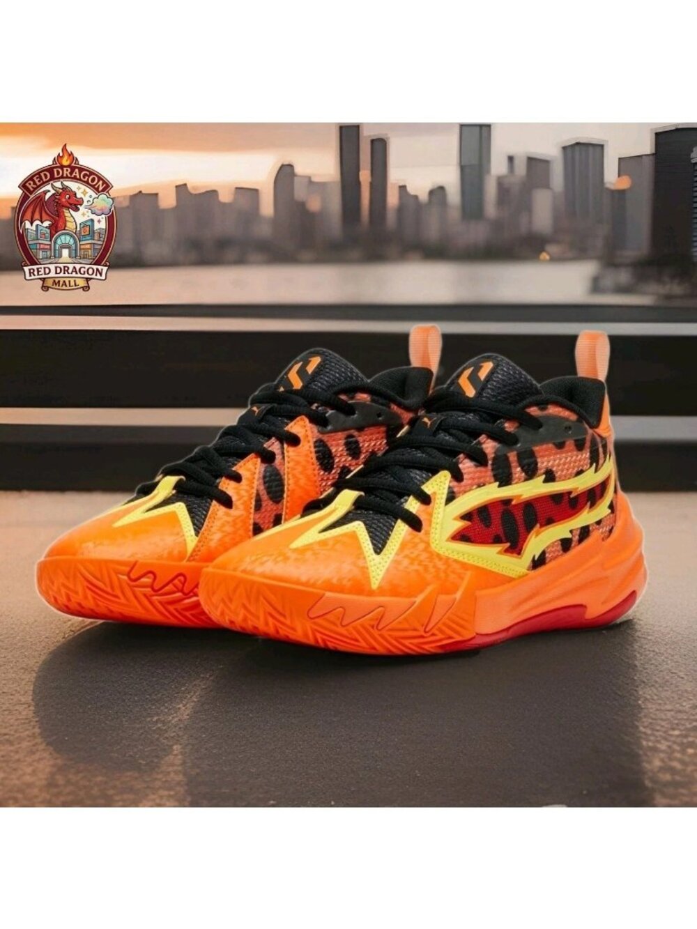 Puma Cheetos X Scoot Zeros Flamin Hot Basketball Shoes309865-02 - Size 7
